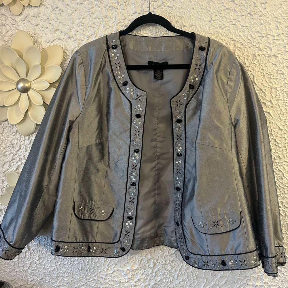 Silkland women shell size 18w silver